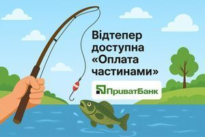 Оплата частями от ПриватБанк &mdash; покупайте рыболовные товары без переплат фото
