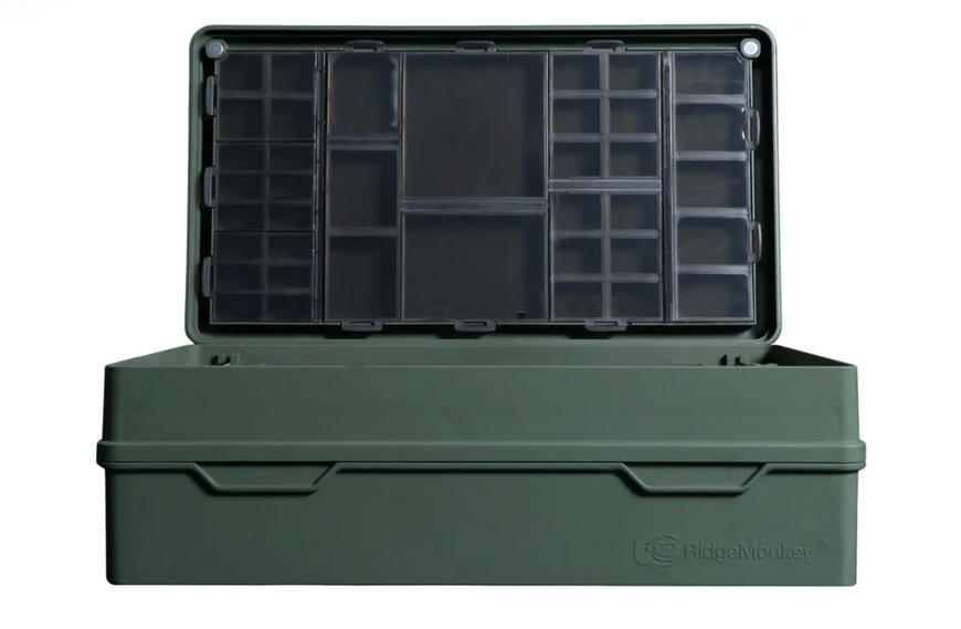 Коробка RidgeMonkey Armoury Pro Tackle Box з повідочницями RM756 фото