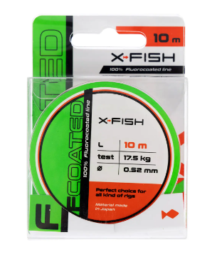 Флюорокарбон X-Fish FCoated 10m 0.52mm 17.5kg 1917.01.36		 фото