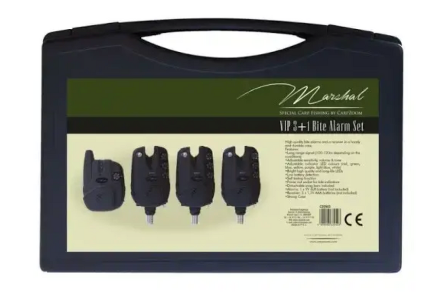 Сигнализаторы Carp Zoom Marshal VIP 3+1 Bite Alarm Set CZ0503 фото