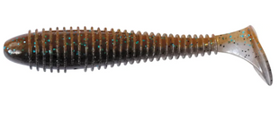 Силикон Keitech Swing Impact FAT 2.8"  к:405 smoke cinnamon  (ПОШТУЧНО) 15510168 фото