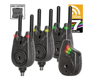 Набор сигнализаторов carp zoom Marshal Valiant Bite Alarm Set 3+1 CZ2650 фото