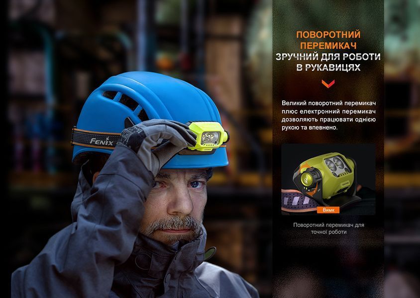 Фонарь налобный Fenix ​​WH23R с бесконтактным датчиком WH23R фото