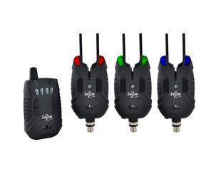 Набор электронных сигнализаторов Carp Zoom Satellite 301 Bite Alarm Set 3+1 CZ6520 фото