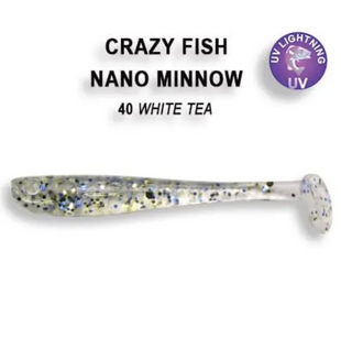 Силікон Crazy Fish Nano minnow 1.6" 6-40-40-6 кальмар 6-40-40-6 фото
