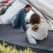 Матрац туристичний надувний одномісний Naturehike CNH22DZ018, надлегкий, 183x64x7 см, чорний, для туризму із мішком для надування 6975641888567 фото 5