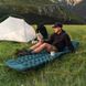 Матрас туристический надувной одноместный Naturehike CNK2550WS019, 200х60х6.5 см, зеленый, для кемпинга с мешком для надува. 6977465869630 фото 3