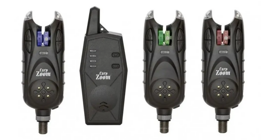 Набор сигнализаторов Carp Zoom Express K-280 bite alarm set, 3+1 CZ3122 фото