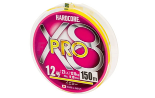 Шнур Duel Hardcore X8 PRO 150м 0.13мм 5.8кг #0.6 3201600301 фото