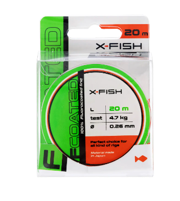 Флюорокарбон X-Fish FCoated 20m 0.26mm 4.7kg 1917.01.45		 фото