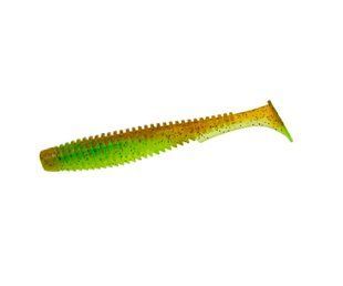 Виброхвост Fishup U-Shad 3" #204 Green Pumpkin/Chartreuse (ПОШТУЧНО) 10023143 фото