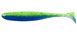 Силикон Keitech Easy&nbsp;Shiner&nbsp;3.5" EA#17&nbsp;midnight&nbsp;chart&nbsp;back 15511307 фото 1
