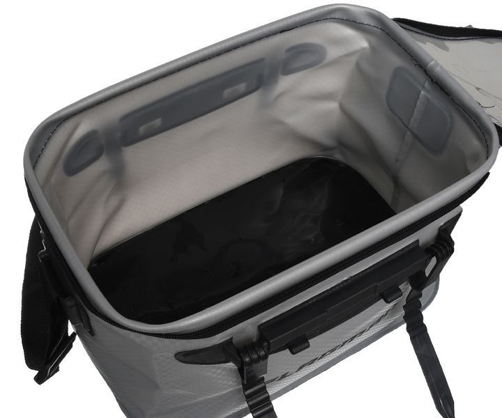 Сумка для риби з лінійкою Flagman Gray EVA Bag 25л 39x24x21см FGEVA016 фото