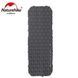Матрас туристический одноместный надувной Naturehike FC-10 NH19Z001-P, 195х59х65 мм, графитовый для кемпинга. 6927595735336 фото 1