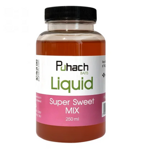 Puhach Baits Liquid 250 ml - Super Sweet MIX (Найсолодший мікс) PUL25SSM фото