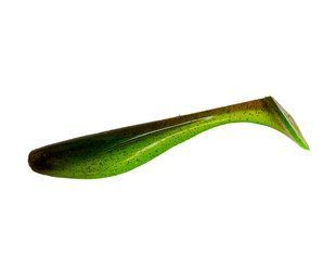 Виброхвост Fishup Wizzle Shad 5" #204 Green Pumpkin/Chartreuse (ПОШТУЧНО) 10089143 фото