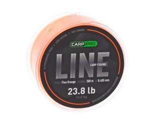 Леска Carp Pro Carp Fishing Line Camo Fluo Orange 300м 0.405мм CP5403-405 фото