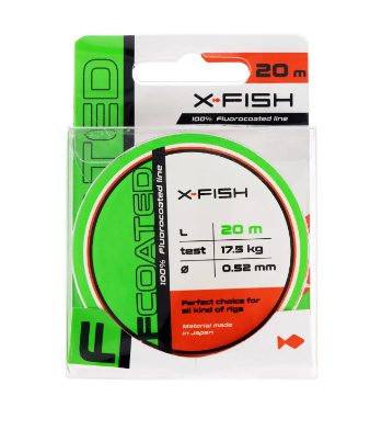 Флюорокарбон X-Fish FCoated 20m 0.52mm 17.5kg 1917.01.55		 фото