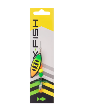 Блешня X-Fish Orbit №4 11.5g Fire tiger 1917.07.20		 фото