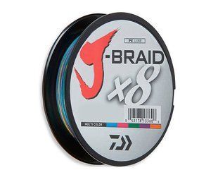 Шнур Daiwa J-Braid x8 Multicolor 150м 0.20мм 12755-020 фото