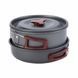 Набор посуды Naturehike 3-4 NH (2 кастрюли+крышки+сковорода) carbon (NH15T203-G) 6927595787205 фото 3