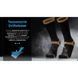 Носки водонепроницаемые Dexshell Hytherm Pro Socks, размер L (43-46), черные с коричневой полосой DS634TBCL фото 3
