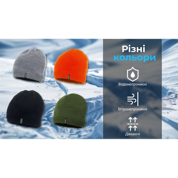 Шапка водонепроникна Dexshell, р-р L/XL (58-60 см), чорна DH372-BLXL фото