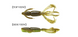 Силікон Keitech Crazy&nbsp;Flapper&nbsp;2.8" EA#21&nbsp;mystic&nbsp;june&nbsp;bug 15511281 фото 4