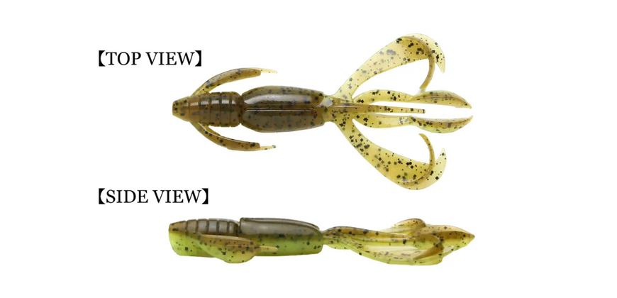Силікон Keitech Crazy&nbsp;Flapper&nbsp;2.8" EA#21&nbsp;mystic&nbsp;june&nbsp;bug 15511281 фото