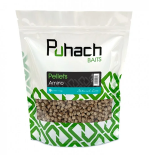 Puhach Baits Natural Line Pellets 1 kg - Amino 4.5 mm PUPELL002 фото