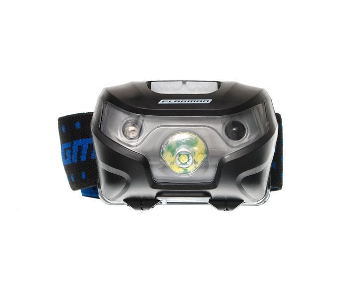 Фонарик налобный Flagman Head Lamp 3 режимы (sensor) с аккумулятором F0020005 фото