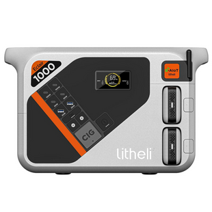 Зарядна станція Litheli 1800 Вт, 1069 Вт&middot;год, LiFePO4, + 2 Power Bank (U20EH17-0U200) U20EH17-0U200 фото