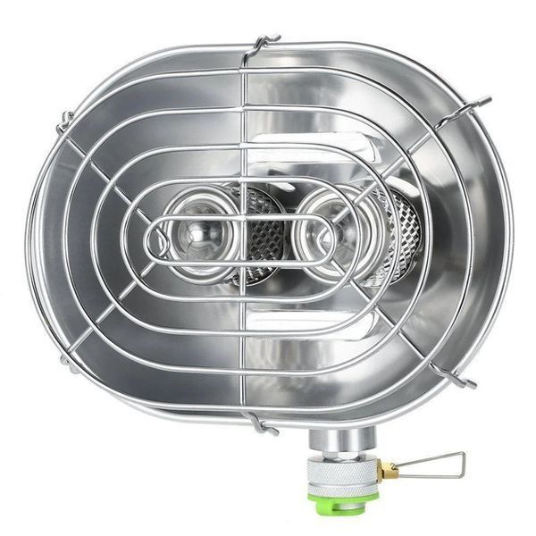 Газовый обогреватель BRS-H22 + Газовый баллон резьбовой бутановый Quest, 450гр BRS-H22Q-G450 фото