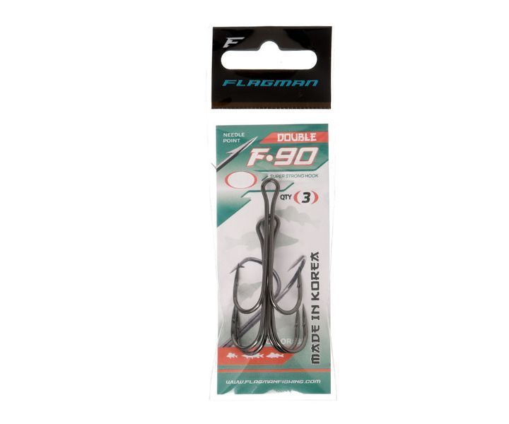 Двойник Flagman F-90 Double Hook №1/0 FD-90-10 фото