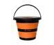 Ведро силиконове с крышкой Forrest Folding Bucket Orange with cover 5л FFB5O-C фото 1