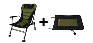 Крісло рибальське, карпове Novator SR-2 Comfort + Підставка Novator POD-1 Comfort 201918P фото