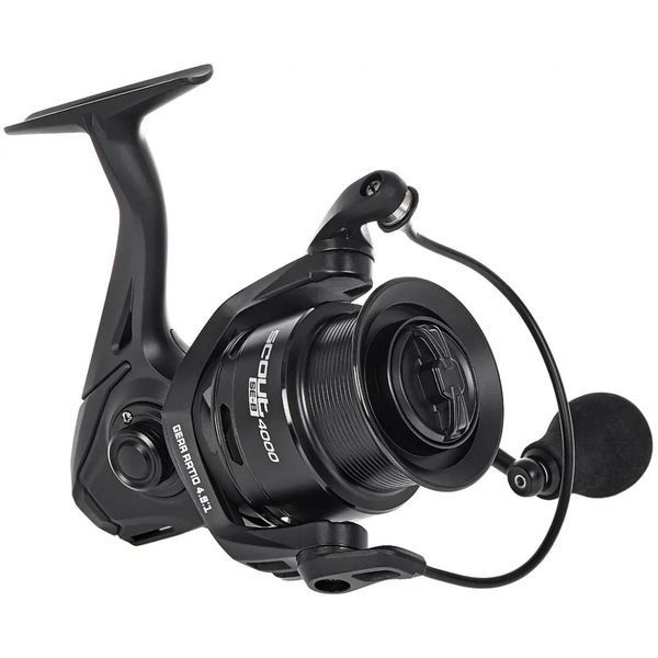 Котушка Brain Scout SE-B 4000S 8+1BB 4.9:1 Black 1858.46.40 фото