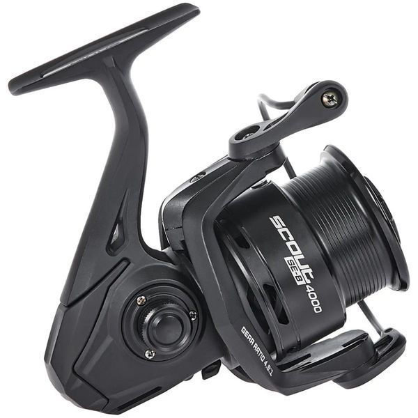 Котушка Brain Scout SE-B 4000S 8+1BB 4.9:1 Black 1858.46.40 фото