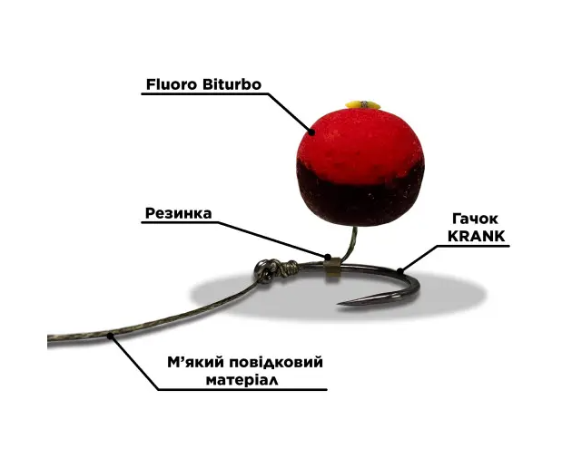Преміум насадка BOUNTY FLUORO BITURBO BELACHAN SWEET CORN 12мм 25FB085 фото