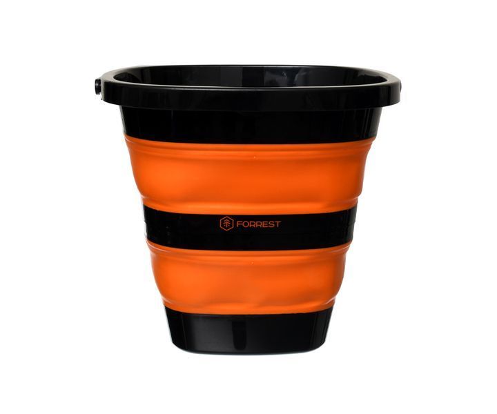 Ведро силиконовое с крышкой Forrest Collapsible Bucket with cover 19л FCB19O-C фото