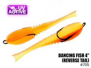Поролонова рибка Dancing Fish 4" (Reverse Tail) #705  PR705 фото