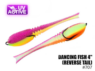 Поролонова рибка Dancing Fish 4" (Reverse Tail) #707  PR707 фото