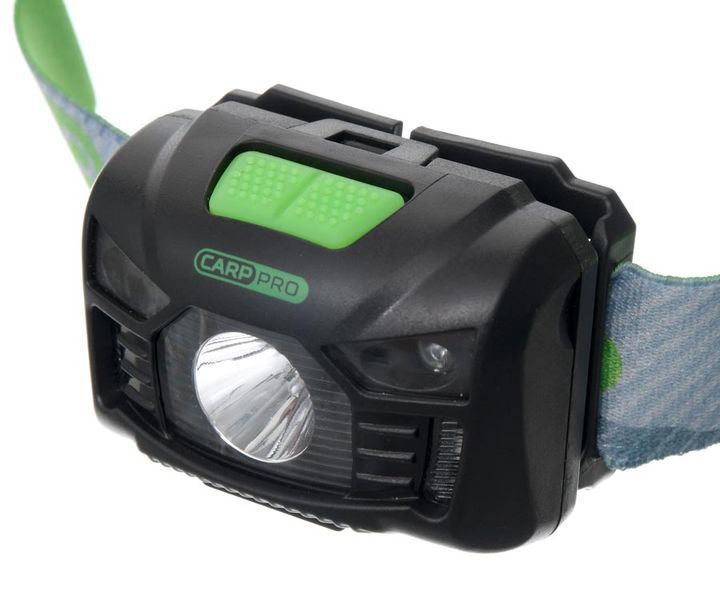 Фонарь налобный Carp Pro Diamond WR Motion Sensor Headtorch 3W LED CPDHT97 фото