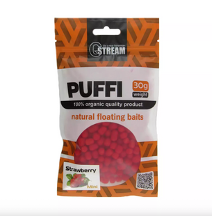 Повітряне пінотісто G.Stream Puffi Grizzly Baits полуниця mini 30g 116149 фото