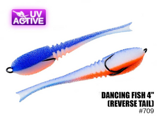 Поролонова рибка Dancing Fish 4" (Reverse Tail) #709 PR709 фото