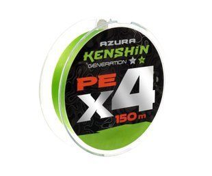 Шнур Azura '25 Kenshin X4 150м Light Green #0.4 0.104мм K4-04 фото
