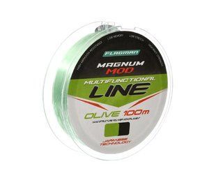Леска Flagman Magnum Mod Main Line Olive 100м 0.20мм MMLO10020 фото