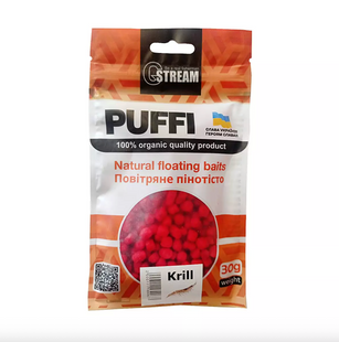 Повітряне пінотісто G.Stream Puffi Grizzly Baits Krill mini 30g 117846 фото