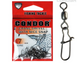 Застібка американка з вертлюгом Condor CR43904 #10 12кг. (уп. 10шт.), CR43904_10 CR43904_10 фото 1