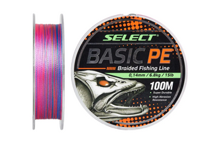 Шнур Select Basic PE 150m (разноцв.) 0.06mm 6lb/3kg 1870.30.89 фото